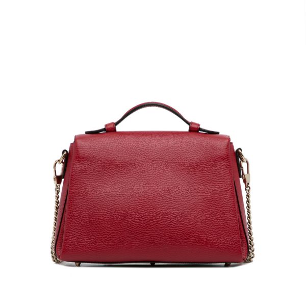 Gucci Small Dollar Calf Interlocking G Satchel (Pgcutx) Sale