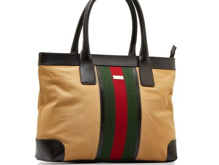 Gucci Web Handbag (87334H) Supply