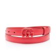 Gucci Leather GG Marmont Slim Belt - Size 36   90 (eZYU73) For Sale