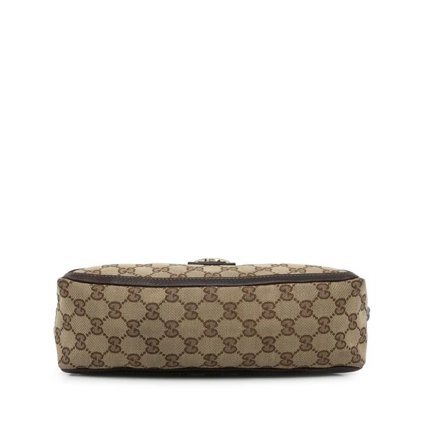 Gucci Abbey GG Canvas Baguette (1o7xzY) Online