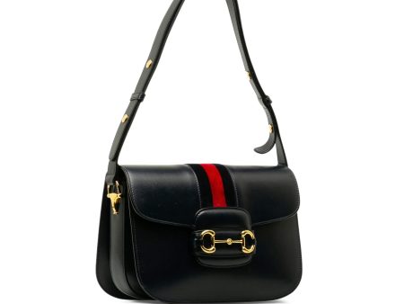 Gucci 1955 Horsebit Web Shoulder Bag (K3r9Rb) For Discount