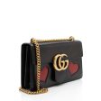 Gucci Calfskin Malaga Kid Heart GG Marmont Small Flap Bag (zpvPWY) Supply