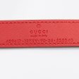 Gucci Leather GG Marmont Slim Belt - Size 36   90 (eZYU73) For Sale