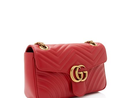 Gucci Matelasse Leather GG Marmont Small Bag (ijRyek) For Sale