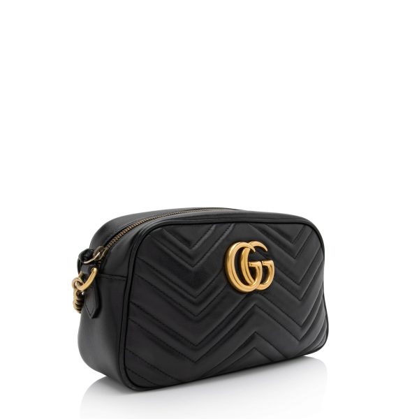 Gucci Matelasse Leather GG Marmont Small Shoulder Bag (BwQI32) Supply