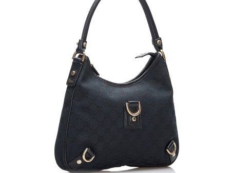 Gucci Abbey GG Canvas D-Ring Shoulder Bag (UQjKdn) Hot on Sale