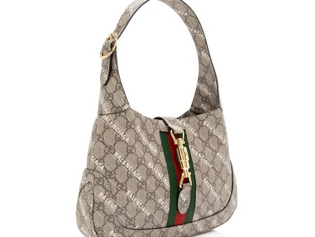 Gucci x Balenciaga GG Supreme The Hacker Project Jackie Small Shoulder Bag (G53gqn) Fashion