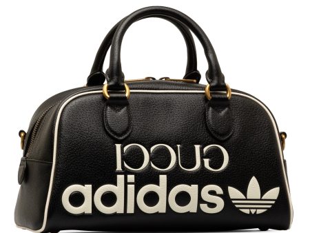 Gucci x Adidas Leather Mini Duffle Bag (N7PzBW) Online Sale