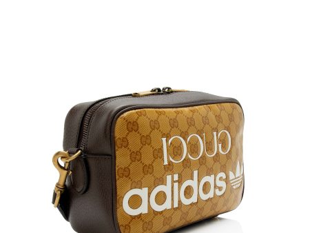 Gucci x Adidas GG Crystal Web Small Shoulder Bag (Qo4Xtd) Discount