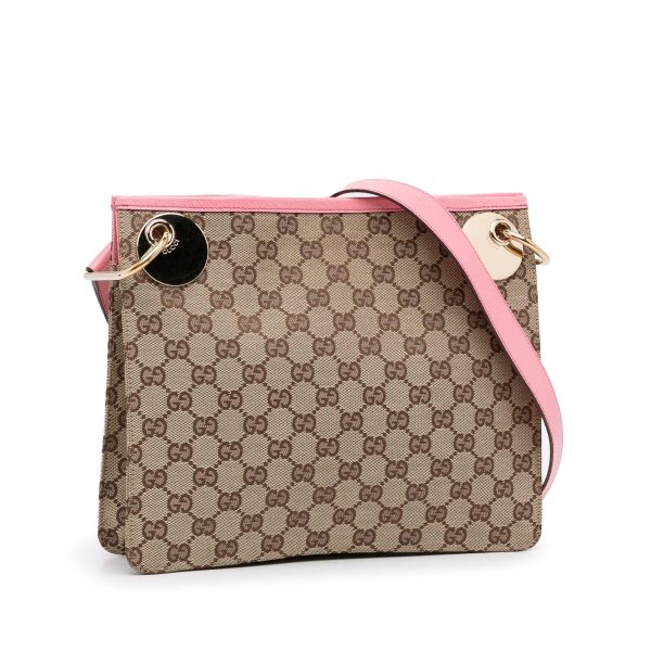 Gucci GG Canvas Eclipse Crossbody Bag (4xXzS6) For Cheap