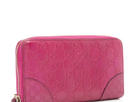 Gucci Guccissima Leather Bree Zip Around Wallet (s1cU37) Online