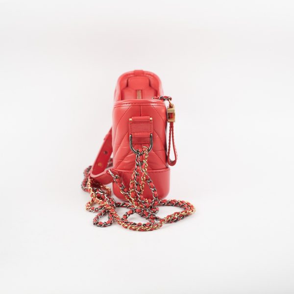 Chanel Small Gabrielle Red Online Hot Sale