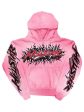 Hellstar Acid Wash Pink Hoodie Online now