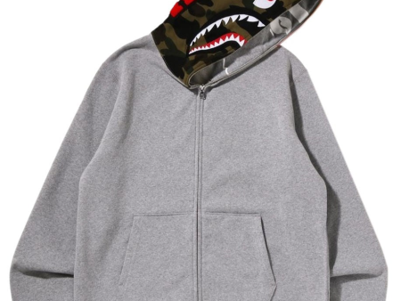 Bape Zipup Grey Hot on Sale