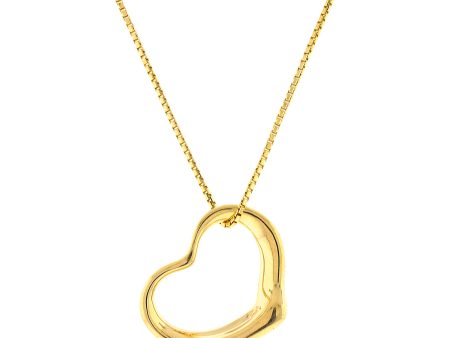 Tiffany and Co. Elsa Peretti Medium Open Heart Pendant Fashion