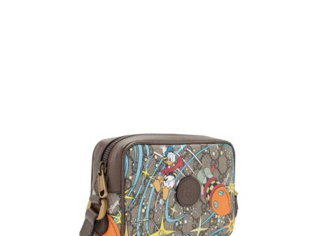 Gucci x Disney GG Supreme Donald Duck Mini Crossbody (dqXnM4) Hot on Sale