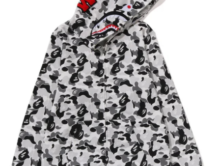 Bape Zipup Grey Spotted For Cheap