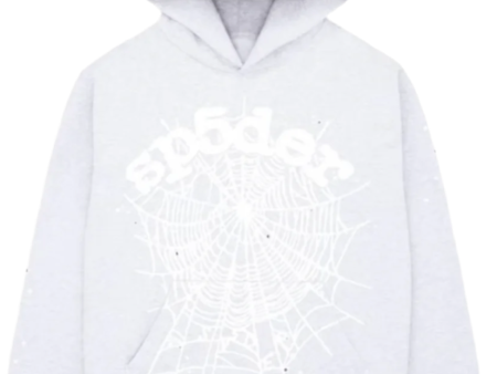 Sp5der Hoodie Grey Fashion