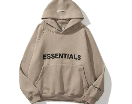 Essentials Hoodie Brown Cheap