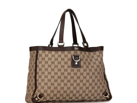 Gucci Abbey D Ring GG Canvas Tote BplvmN) Online