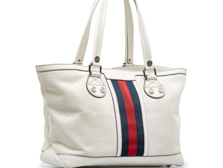 Gucci Web Sunset Tote Bag (Phveam) Discount