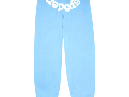 Sp5der Sweatpants Baby Blue For Discount