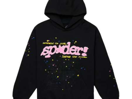 Sp5der Hoodie Black For Discount