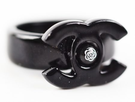 Chanel Ring Black Sale