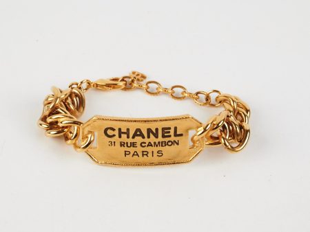 Chanel Bracelet Gold (Costume Jewellery) Sale