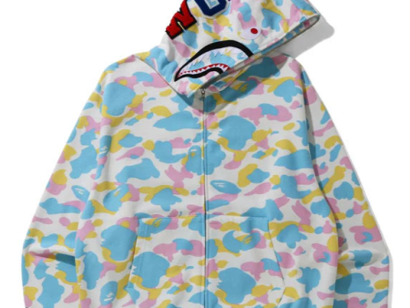 Bape Zipup Cotton Candy Online