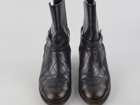 Chanel Black Boots Size 38 Online Hot Sale