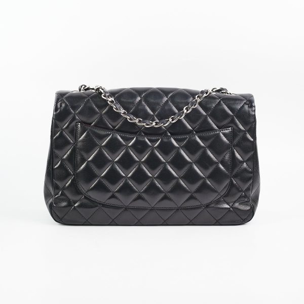 Chanel Black Jumbo Single Flap Black Online